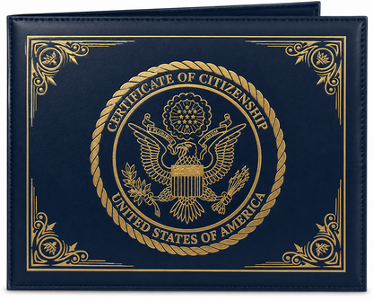 USA Citizenship Certificate Holder