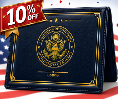 US Naturalization Certificate Cover